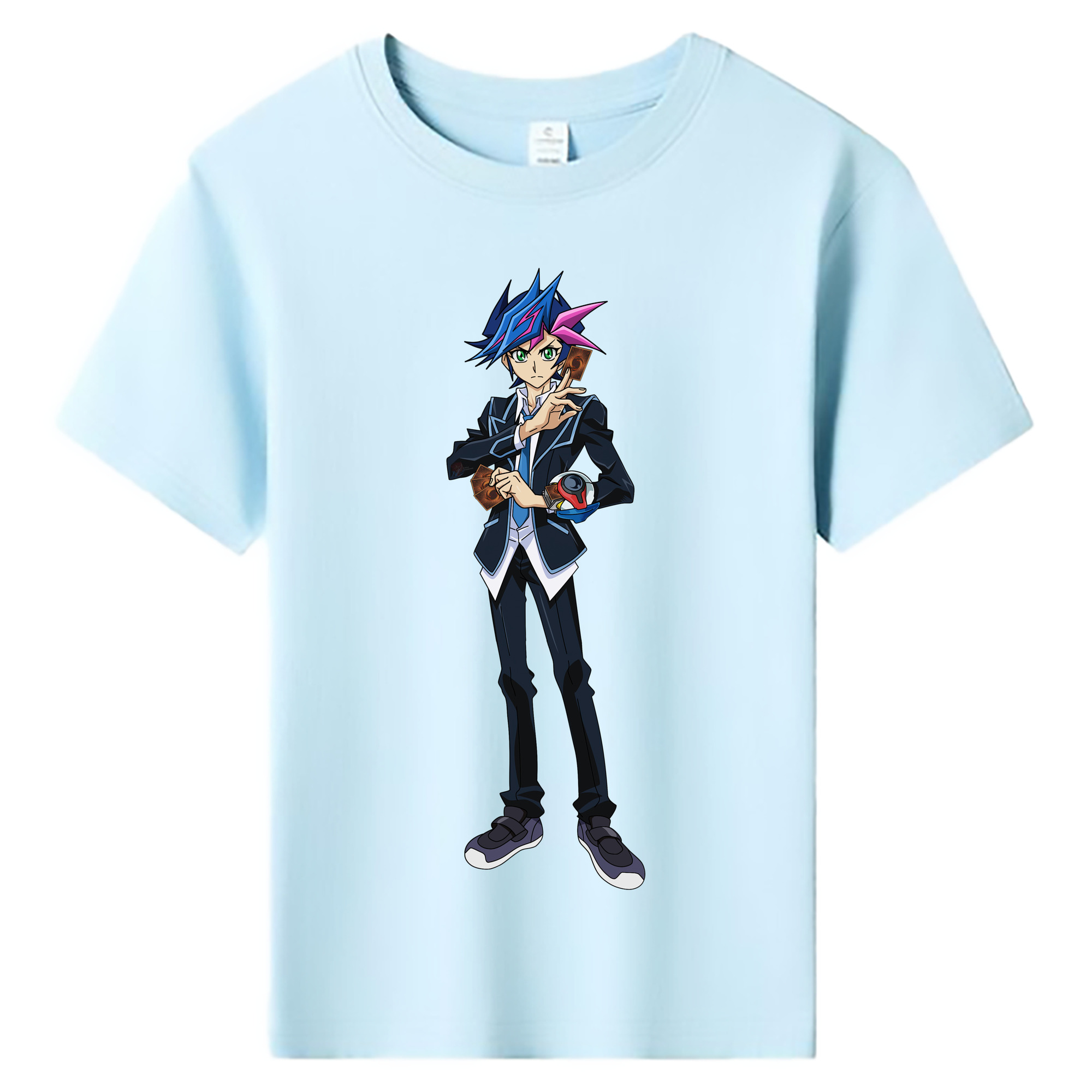 （画像用） 遊☆戯☆王 Yu-Gi-Oh! 綿100％キッズTシャツ（フロントプリント）